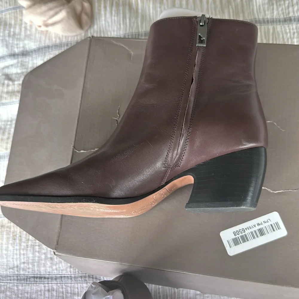 Franco Sarto Vivian Bootie in Brown Size 8M - Picture 10 of 13